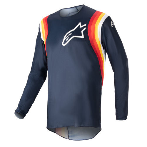 Alpinestars 2023 Fluid Corsa Night Navy Jersey [Size:MD]