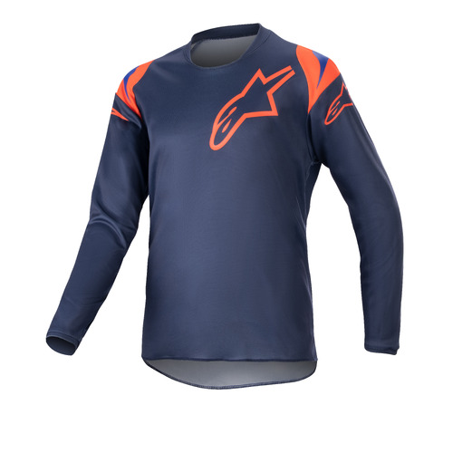 Alpinestars 2023 Racer Narin Night Navy/Hot Orange Youth Jersey [Size:LG]