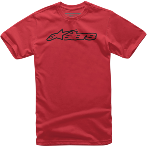 Alpinestars Blaze Red/Black Kids Tee [Size:XS]