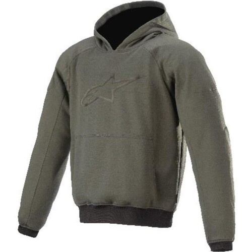 Alpinestars Ageless Aramid Lined Military Green Hoodie [Size:SM]