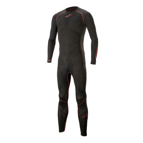 Alpinestars Ride Tech Lite Black/Red One-Piece Undersuit [Size:XS/SM]