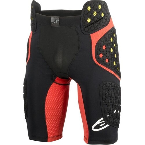 Alpinestars Sequence Pro Black/Red Shorts [Size:2XL]