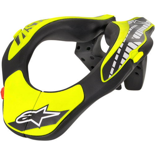 Alpinestars 2023 Black/Fluro Yellow Youth Neck Support