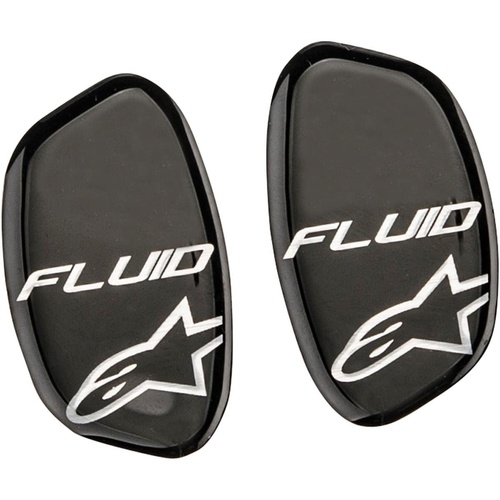 Alpinestars Replacement Fluid Tech Hinge Covers Set Black/Ocean