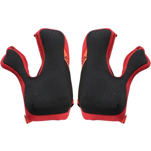 Alpinestars Replacement Regular Cheek Pad Set Black for M10/M8 Helmets [Size:MD]