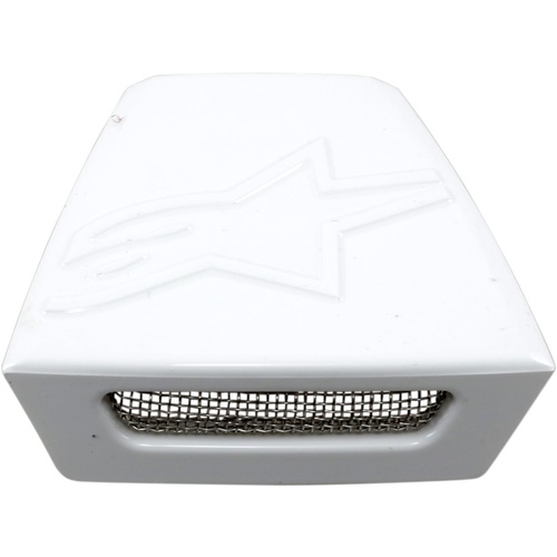 Alpinestars Replacement Rear Vent Frame Gloss White for M10/M8 Helmets