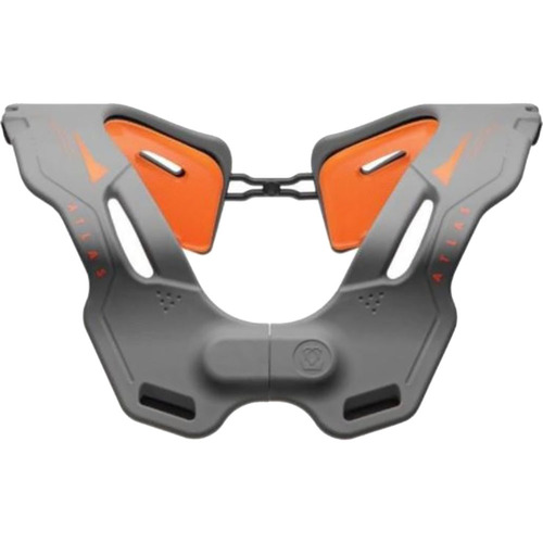 Atlas Brace Vision Grey/Orange Neck Brace [Size:SM/MD]