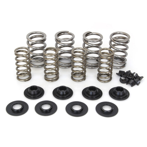 AV&V AV-VSK600S Valve Spring Kit for Big Twin 84-04/Sportster/Buell 86-03 w/Steel Double Springs & .600" Lift