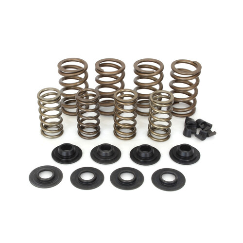 AV&V AV-VSK650S Valve Spring Kit for Big Twin 84-04/Sportster/Buell 86-03 w/Steel Double Springs & .650" Lift