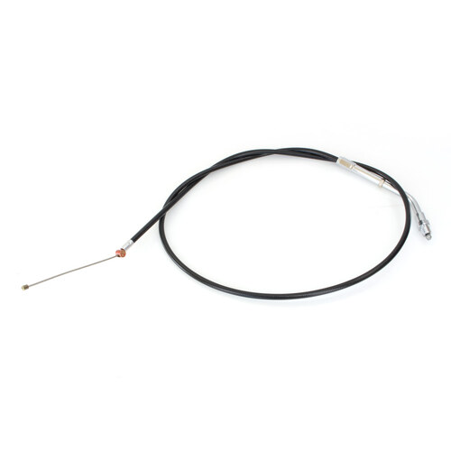 Barnett B-101-30-30024 Black Vinyl 33" Long Throttle Cable for Big Twin 81-88