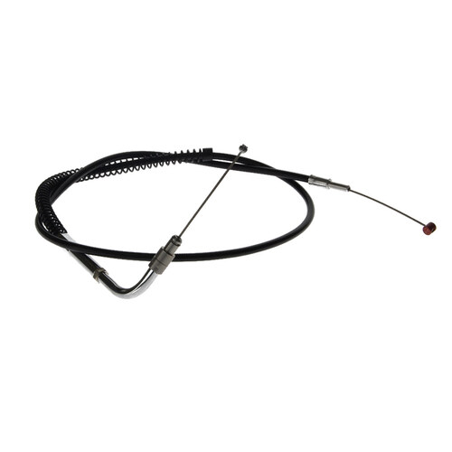 Barnett B-101-30-30025 Black Vinyl 31.5" Long Throttle Cable for Big Twin 96-17