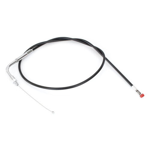 Barnett B-101-30-40014 Black Vinyl 32" Long Idle Cable for Big Twin 90-95