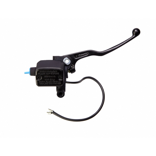 Brembo PS16 Front Brake Master Cylinder w/Lever/Reservoir & Microswitch Black for Aprilia/Cagiva/Ducati/KTM/Yamaha Models