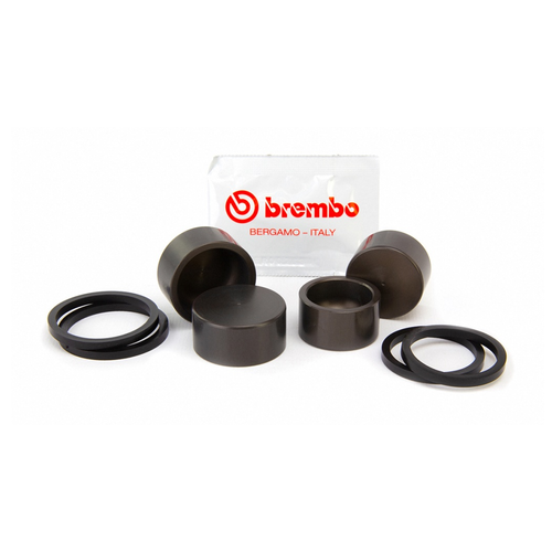 Brembo Brake Caliper Seal/Piston Rebuild Kit (Brembo Goldline Axial Mount 4-Piston 34mm/30mm Calipers) for most Ducati Models