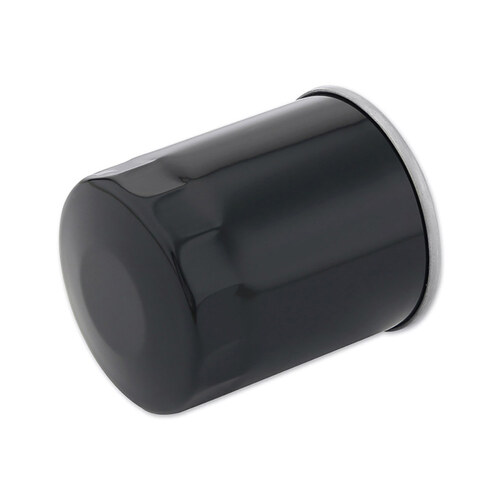 RSS BAI-14-0020B Oil Filter Black for Twin Cam 99-17/Milwaukee-Eight Touring 17-Up/Softail 18-Up