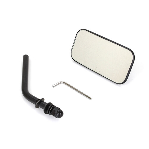 RSS BAI-60-0011B Rectangular Mirror Black for Left & Right Side