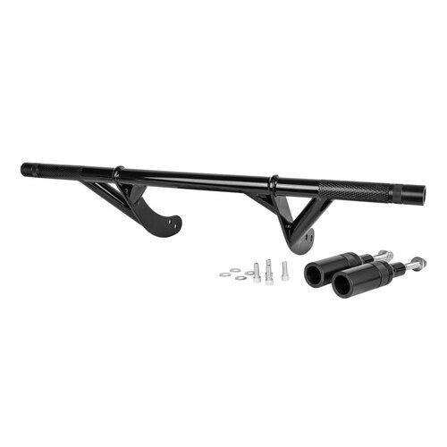 Burly Brand BB10-3010B Front & Rear Brawler Crash Bar Kit Black for Dyna 06-17 w/Mid-Mount Controls