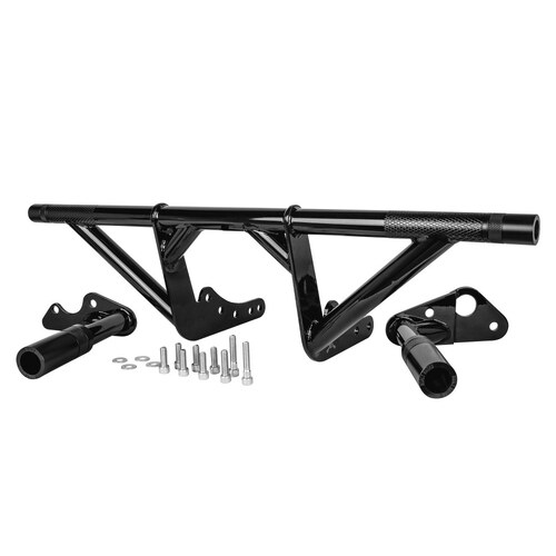 Burly Brand BB10-3012B Front & Rear Brawler Crash Bar Kit Black for Softail 18-Up