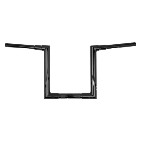 Burly Brand BB12-6090B 12" x 1-1/2" Jason Handlebar Gloss Black for Road Glide 15-23/Road King Special 17-Up Models