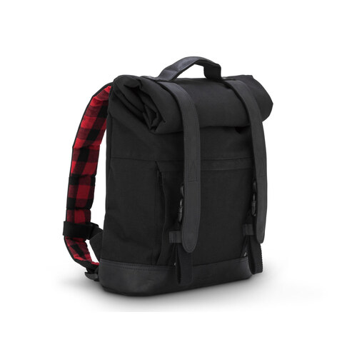 Burly Brand BB15-1020B Backpack Black Cordura