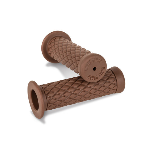 Burly Brand BB16-1003 Diamondback Grips Brown