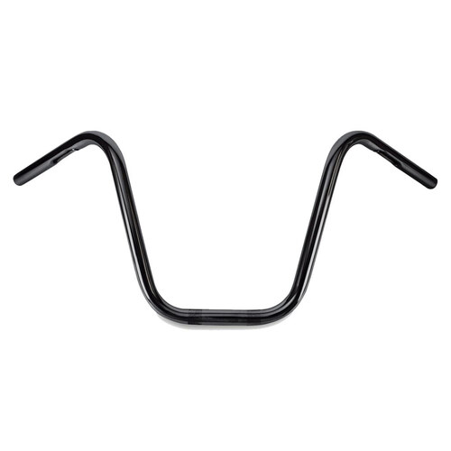 Burly Brand BB28-348 12" x 1" Narrow Ape Hanger Handlebar Black