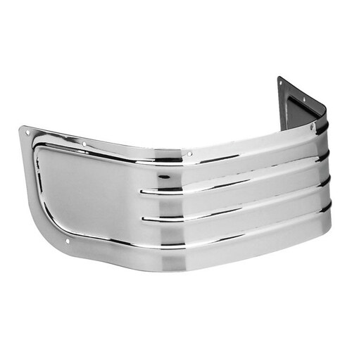 Tucker V-Twin BC-49-3399 Lower Front Ribbed Fender Trim Chrome for Touring 80-13/FL Softail 86-08