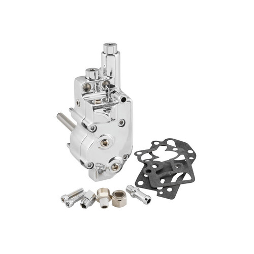 Tucker V-Twin BC-49-5535 Oil Pump Polished for Big Twins 92-99