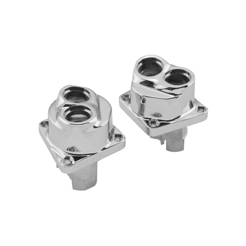 Tucker V-Twin BC-60-1590 Tappet Blocks Chrome for Big Twin 84-99