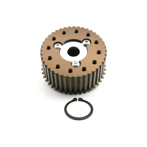 Belt Drive Limited BDL-EV-180 Open Belt Drive Clutch Hub 2-3/4" & 3" Wide Drives for most Big Twin 90-Up