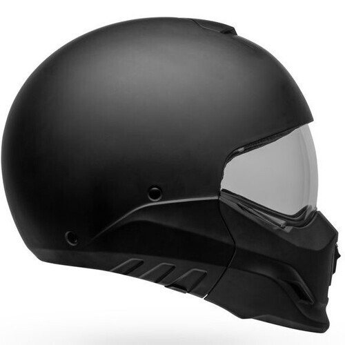 Bell Broozer Solid Matte Black Helmet [Size:LG]