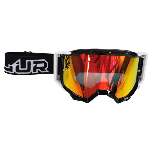 Blur B-OTG Goggle Black w/Radium Red & Clear Lens