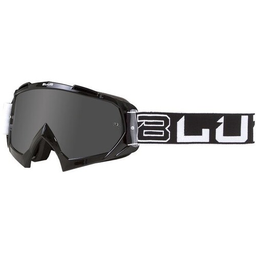 Blur B-10 Goggle Two Face Black/White w/Silver Lens