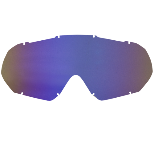 Blur Single Radium Blue Lens w/Tear-Off Pins for B-10 Goggles