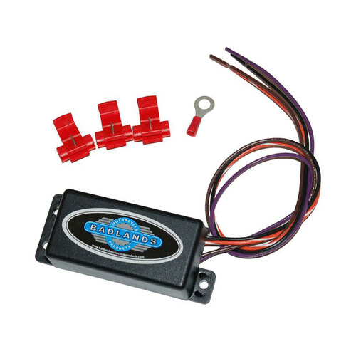 Badlands Motorcycle Products BMP-LE-03 Hard Wired Super Load Equalizer for Big Twin 91-13/Sportster 91-13 & all V-Rod/Street