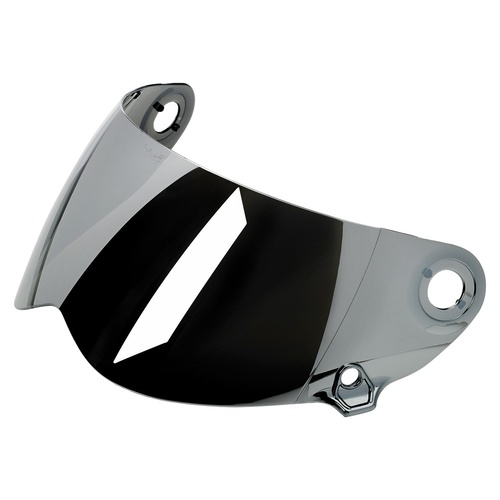 Biltwell Inc. Flat Visor Shield Chrome Mirror for Lane Splitter GEN2 Helmets