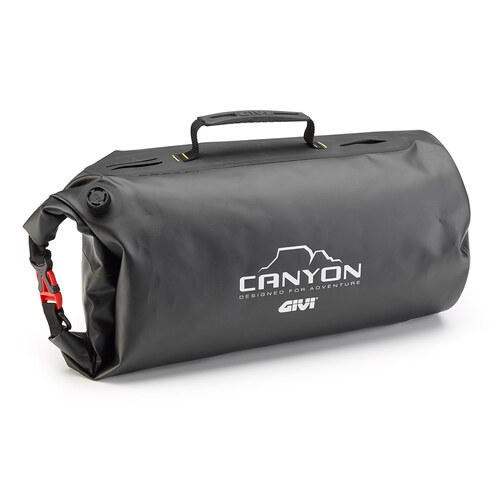 Givi GRT714B Canyon 20L Waterproof Cargo Roll Bag Black