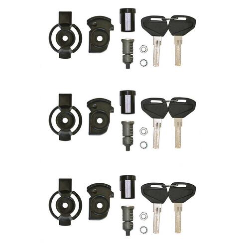 Givi SL103 Black Key Security Lock Set 3 Cases