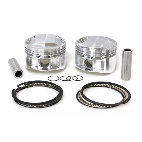 CP Carrillo CAR-M5004 +.010" Pistons w/9.75:1 Compression Ratio for Big Twin 84-99 w/Evo Engine