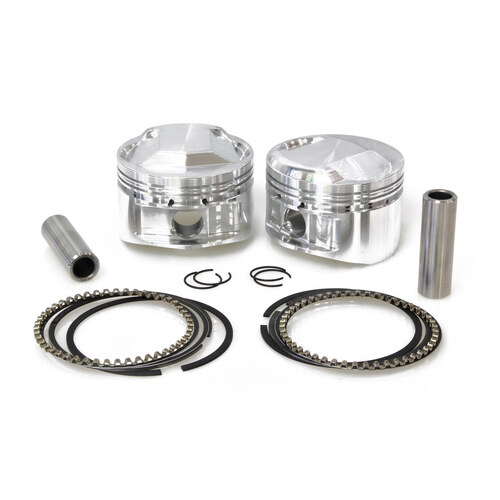 CP Carrillo CAR-M5010 +.020" Pistons w/10.5:1 Compression Ratio for Big Twin 84-99 w/Evo Engine