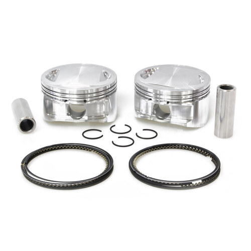 CP Carrillo CAR-M5019 +.010" Pistons w/9.75:1 Compression Ratio for Big Twin 99-06 w/88ci to 95ci Big Bore Twin Cam Engine