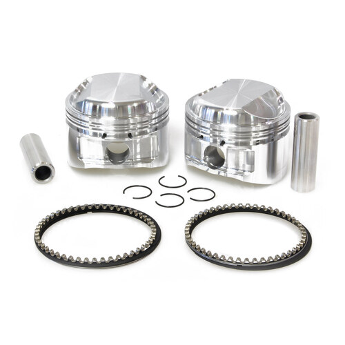 CP Carrillo CAR-M5047 Standard Pistons w/9.5:1 Compression Ratio for Big Twin 78-84 w/80ci Shovel Engine