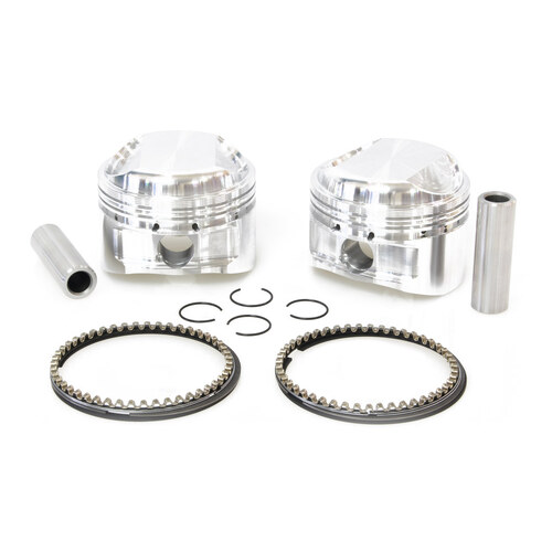 CP Carrillo CAR-M5050 +.020" Pistons w/9.5:1 Compression Ratio for Big Twin 78-84 w/80ci Shovel Engine