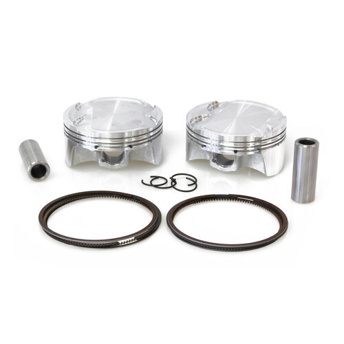 CP Carrillo CAR-M5057 Standard Pistons w/12.0:1 Compression Ratio for V-Rod 02-07 w/Stock Bore/Stock Stroke