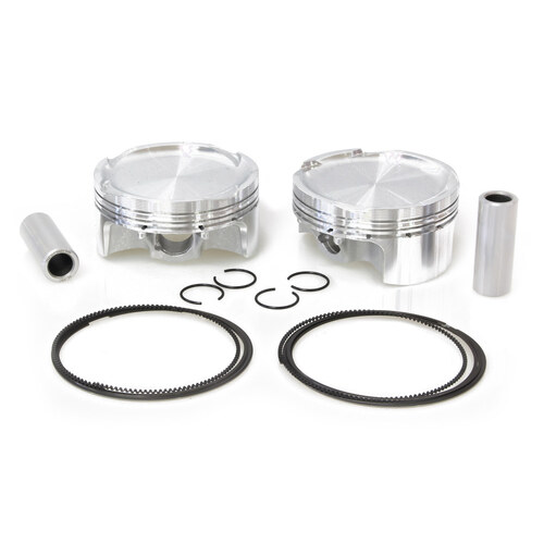 CP Carrillo CAR-M5074 Standard Pistons w/9.5:1 Compression Ratio for V-Rod 02-07 Stock Bore/Stock Stroke