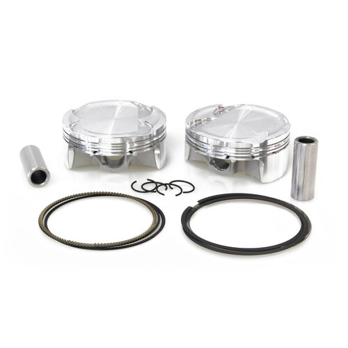 CP Carrillo CAR-M5090-14 Standard Pistons w/14.0:1 Compression Ratio for V-Rod 08-17 Stock Bore/Stock Stroke