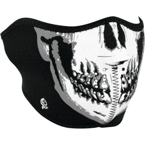 ZanHeadgear Half Face Skull Face Neoprene Mask