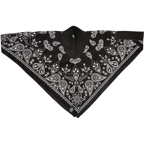 ZanHeadgear Black Paisley Neodanna