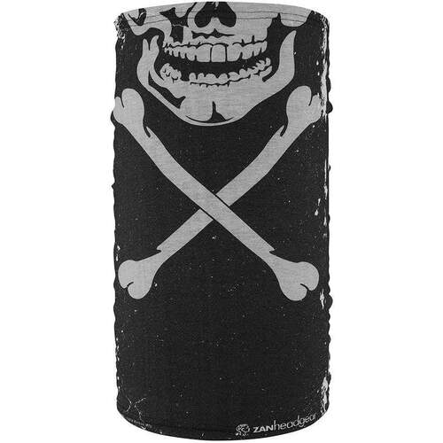 ZanHeadgear Motley Skull X-Bones Tube Fleece