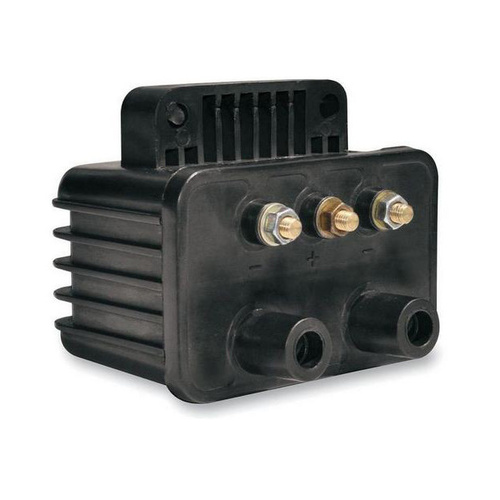 Compu-Fire CF-30640 Ignition Coil Black for Big Twin 70-99/Sportster 71-03 Models w/Upgraded Single Fire Ignition